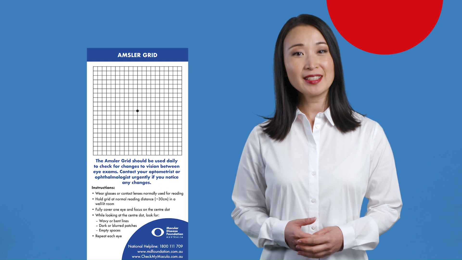 Amsler Grid  Macular Disease Foundation Australia